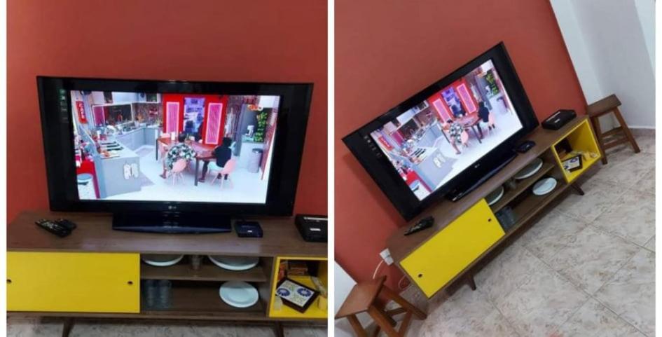 Apartamento 100 Mts Praia Roupa Cama Toalha Banho Wi-Fi 500 Mega Port 24 Hs Santos (Sao Paulo) Luaran gambar
