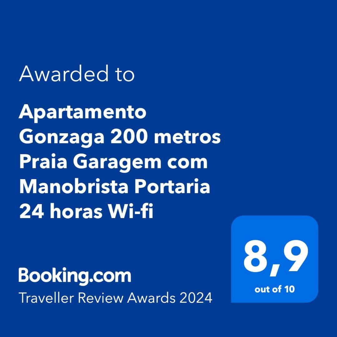 Apartamento 100 Mts Praia Roupa Cama Toalha Banho Wi-Fi 500 Mega Port 24 Hs Santos (Sao Paulo) Luaran gambar